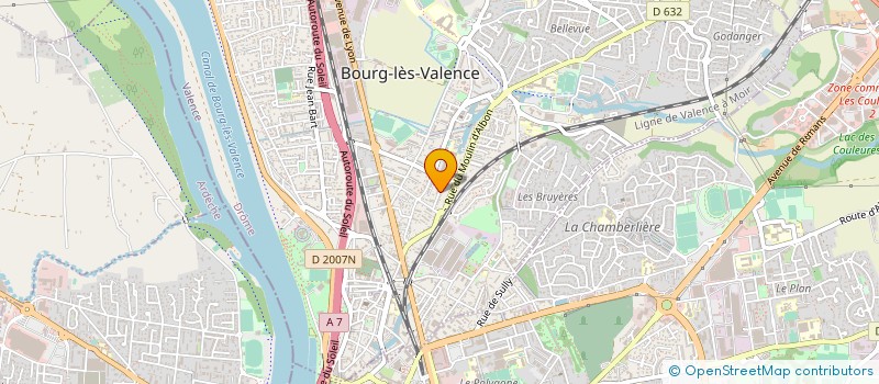 localisation de l'entreprise MONSIEUR JEREMY ATTIAS  BOURG-LES-VALENCE