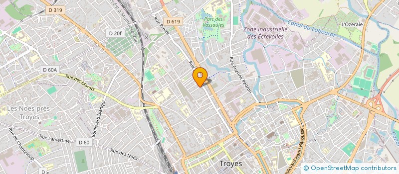 localisation de l'entreprise MONSIEUR JEREMY AUBRY  TROYES