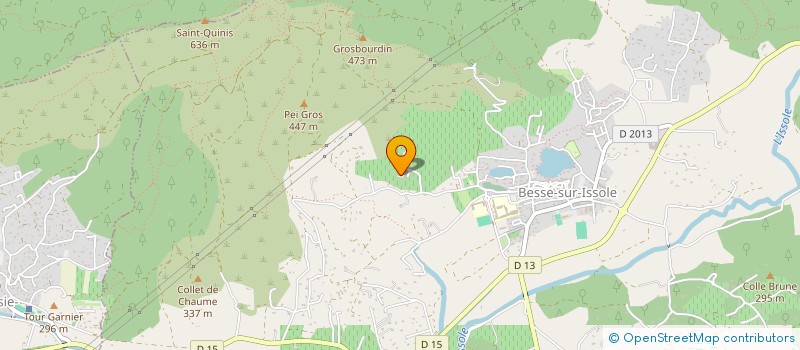 localisation de l'entreprise MONSIEUR JEREMY AUDIBERT  BESSE-SUR-ISSOLE