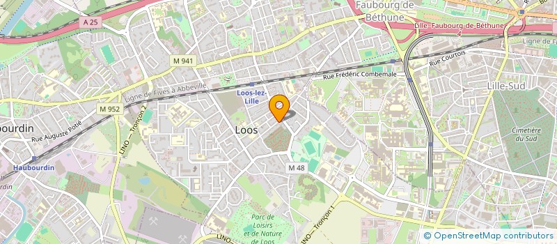 localisation de l'entreprise MONSIEUR JEREMY AUDIERNE  LOOS