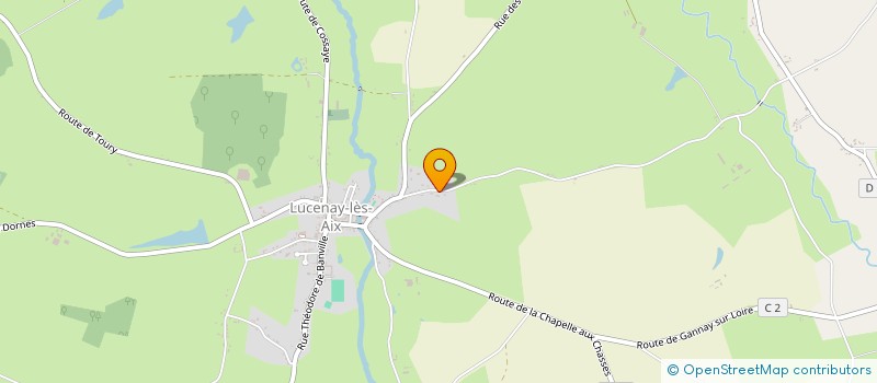 localisation de l'entreprise MONSIEUR JEREMY AUGENDRE  LUCENAY-LES-AIX
