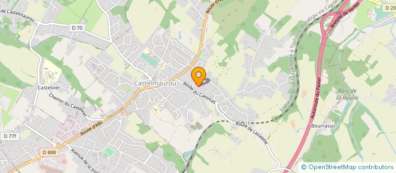 localisation de l'entreprise MONSIEUR JEREMY AVEROUS  CASTELMAUROU