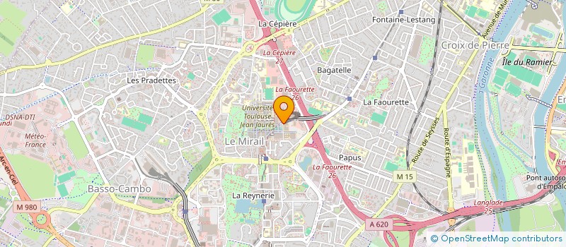 localisation de l'entreprise MONSIEUR JEREMY AVEZA  TOULOUSE