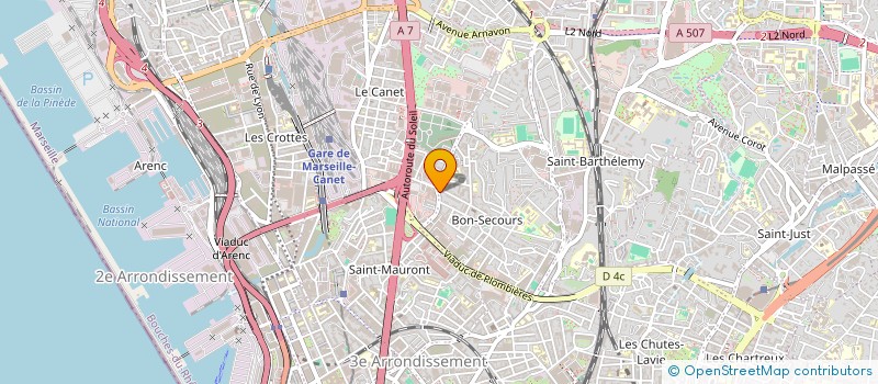 localisation de l'entreprise MONSIEUR JEREMY AZOULAY à MARSEILLE