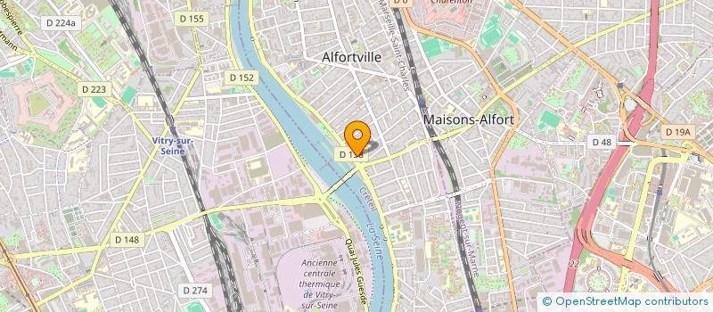 localisation de l'entreprise MONSIEUR JEREMY BACHAYANI à ALFORTVILLE