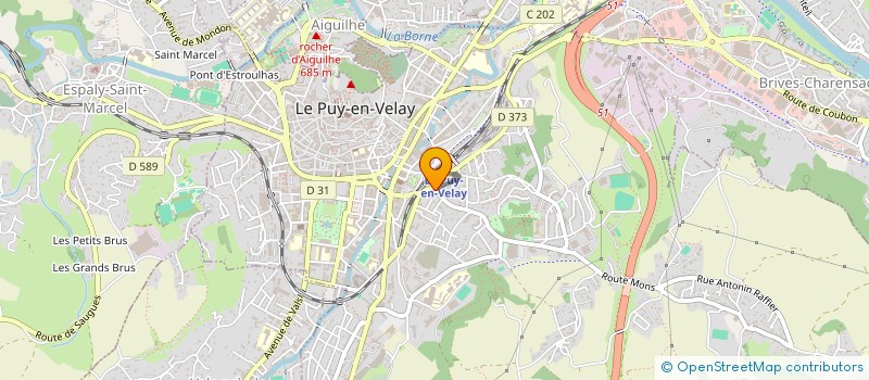 localisation de l'entreprise MONSIEUR JEREMY BADJI - MAURIAUCOURT à LE PUY-EN-VELAY