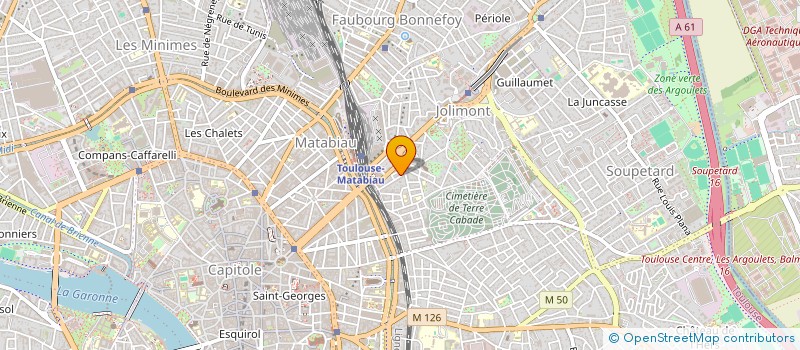localisation de l'entreprise MONSIEUR JEREMY BAGOT à TOULOUSE