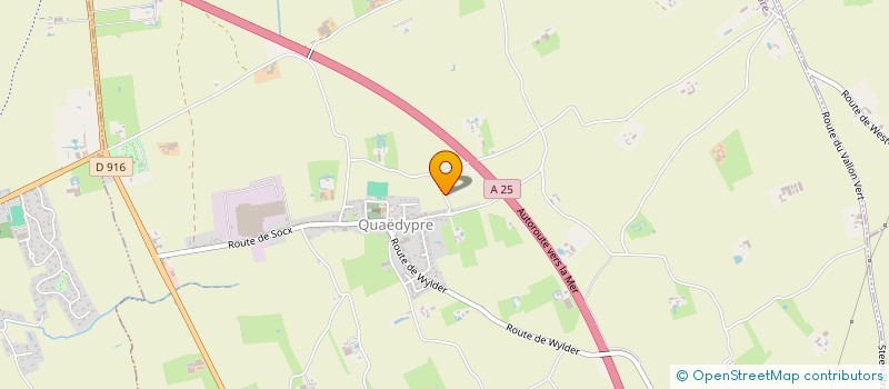 localisation de l'entreprise MONSIEUR JEREMY BALL  QUAEDYPRE