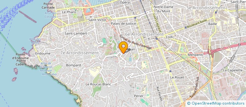 localisation de l'entreprise MONSIEUR JEREMY BALLA à MARSEILLE