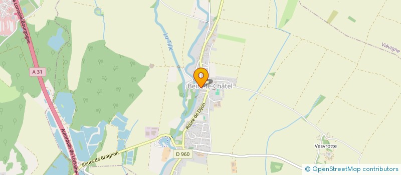 localisation de l'entreprise MONSIEUR JEREMY BALLAUD  BEIRE-LE-CHATEL