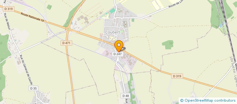 localisation de l'entreprise MONSIEUR JEREMY BAPTISTA  COUBERT