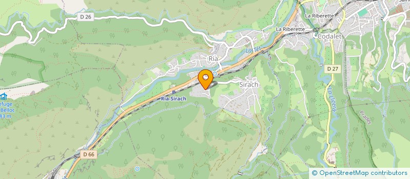 localisation de l'entreprise MONSIEUR JEREMY BARATTE  RIA-SIRACH