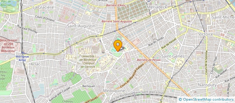 localisation de l'entreprise MONSIEUR JEREMY BARBE  BORDEAUX