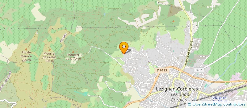 localisation de l'entreprise MONSIEUR JEREMY BARBOUTEAU  LEZIGNAN-CORBIERES