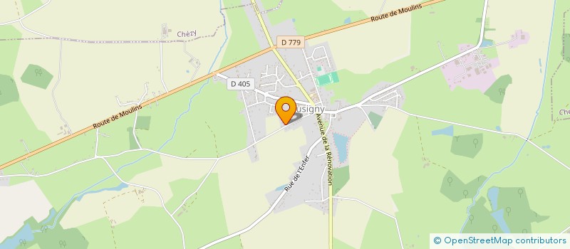 localisation de l'entreprise MONSIEUR JEREMY BARDET à LUSIGNY