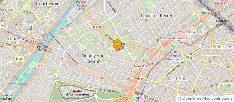 localisation de l'entreprise MONSIEUR JEREMY BAROUK à NEUILLY-SUR-SEINE