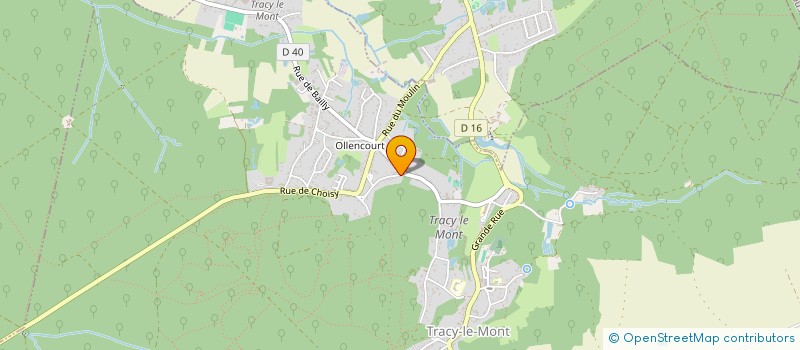 localisation de l'entreprise MONSIEUR JEREMY BASSET  TRACY-LE-MONT