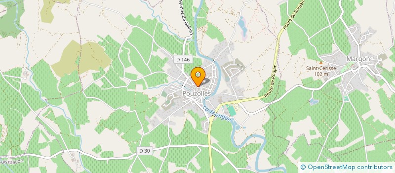 localisation de l'entreprise MONSIEUR JEREMY BATSTONE-CARR  POUZOLLES