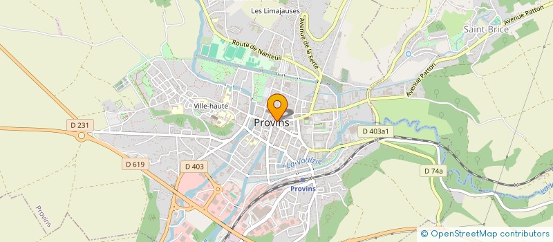 localisation de l'entreprise MONSIEUR JEREMY BAUMGAERTNER  PROVINS