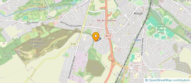 localisation de l'entreprise MONSIEUR JEREMY BAYART  AVION