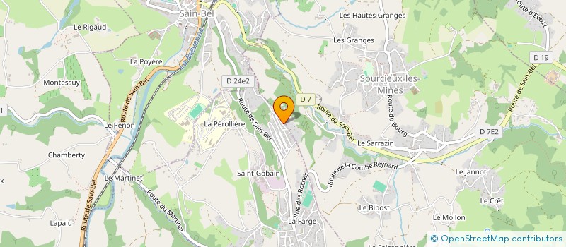 localisation de l'entreprise MONSIEUR JEREMY BAZIRE  SAINT-PIERRE-LA-PALUD