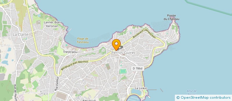 localisation de l'entreprise MONSIEUR JEREMY BEAUVILLAIN  PERROS-GUIREC