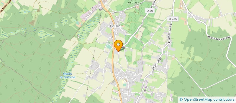 localisation de l'entreprise MONSIEUR JEREMY BECHET  SCIEZ