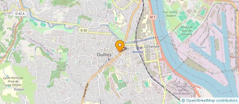 localisation de l'entreprise MONSIEUR JEREMY BEDEJUS  OULLINS-PIERRE-BENITE