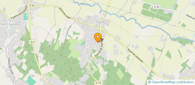 localisation de l'entreprise MONSIEUR JEREMY BEGUE  CEPET