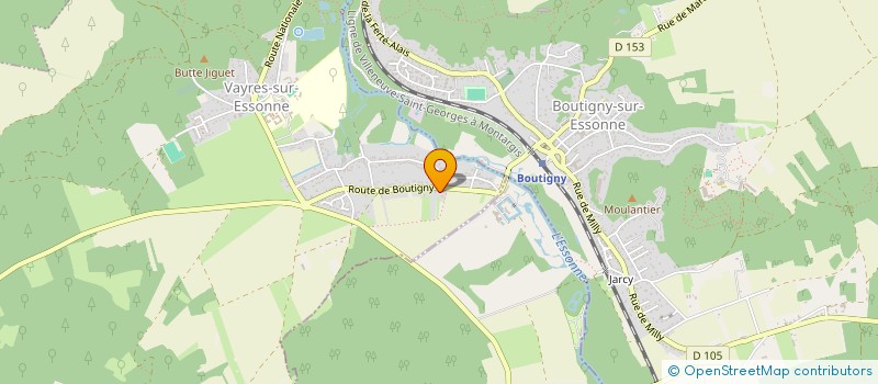 localisation de l'entreprise MONSIEUR JEREMY BEIRENS  VAYRES-SUR-ESSONNE