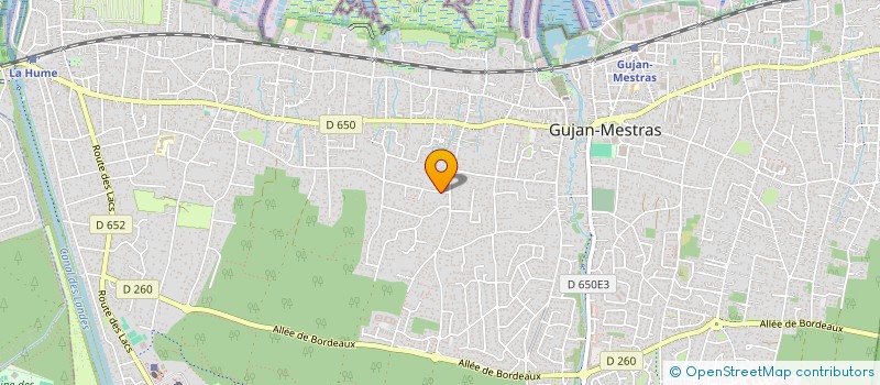 localisation de l'entreprise MONSIEUR JEREMY BELIARD  GUJAN-MESTRAS
