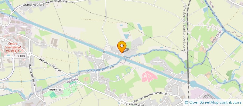 localisation de l'entreprise MONSIEUR JEREMY BELOT  AIRE-SUR-LA-LYS