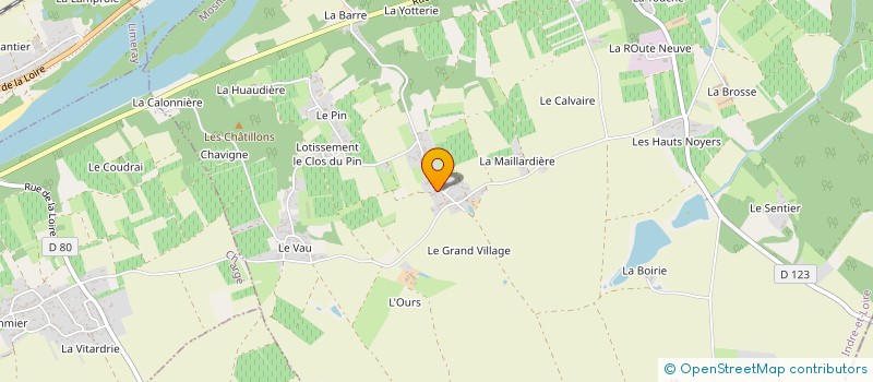 localisation de l'entreprise MONSIEUR JEREMY BERANGER  MOSNES