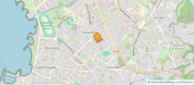 localisation de l'entreprise MONSIEUR JEREMY BERANGIER  MARSEILLE