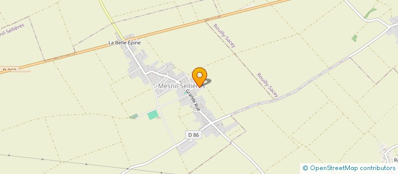 localisation de l'entreprise MONSIEUR JEREMY BERLOT  MESNIL-SELLIERES