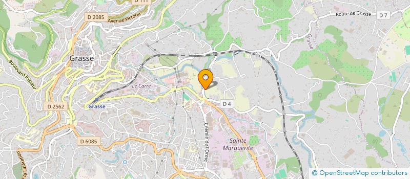 localisation de l'entreprise MONSIEUR JEREMY BERNARDI  GRASSE