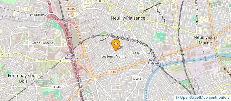 localisation de l'entreprise MONSIEUR JEREMY BERNARDO CASTRO à LE PERREUX-SUR-MARNE