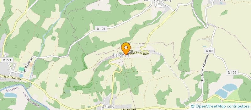 localisation de l'entreprise MONSIEUR JEREMY BEROUDIAUX  PAISSY