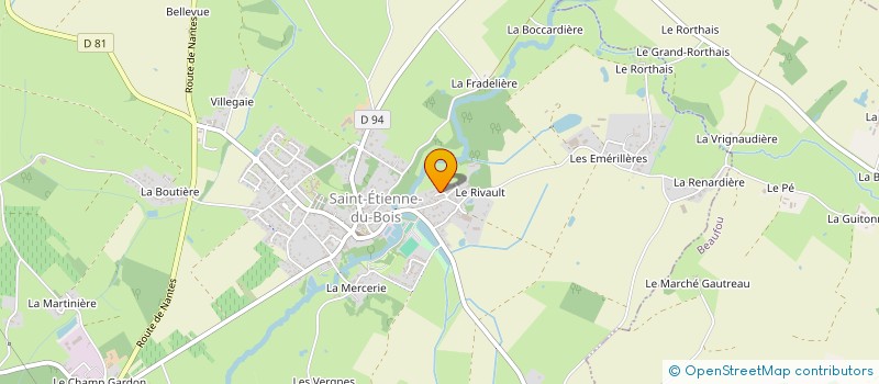 localisation de l'entreprise MONSIEUR JEREMY BESSEAU à SAINT-ETIENNE-DU-BOIS