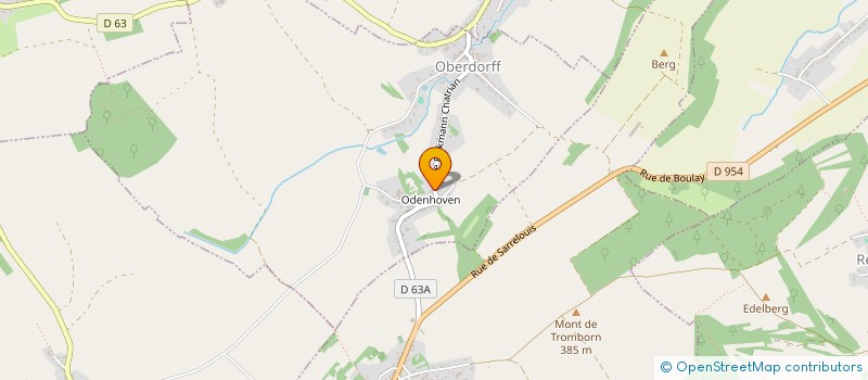 localisation de l'entreprise MONSIEUR JEREMY BETTING  OBERDORFF