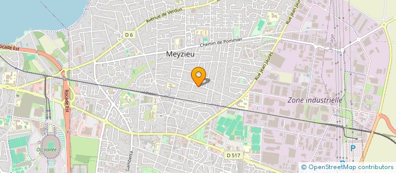localisation de l'entreprise MONSIEUR JEREMY BEYDON à MEYZIEU