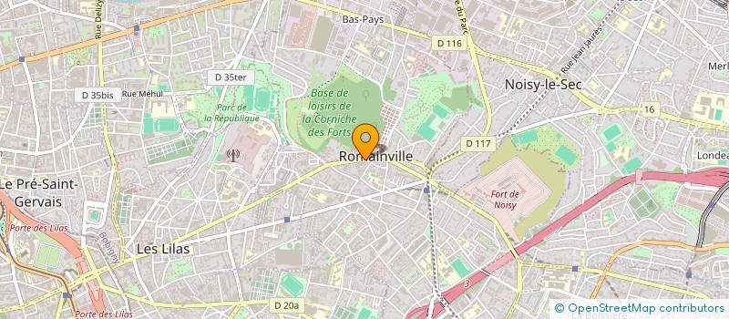 localisation de l'entreprise MONSIEUR JEREMY BEZIZ à ROMAINVILLE