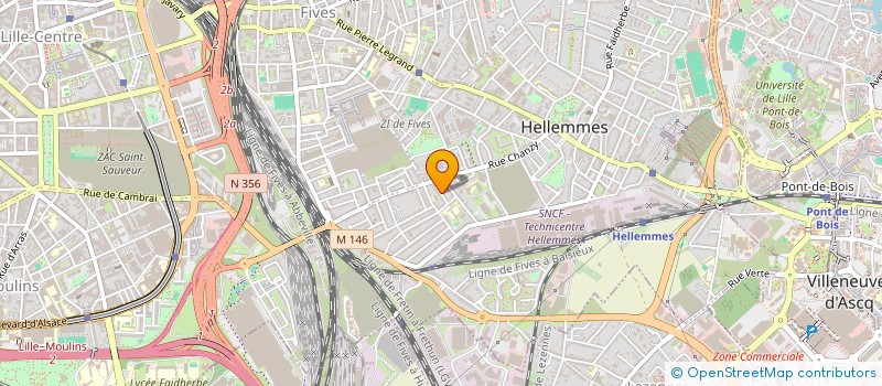 localisation de l'entreprise MONSIEUR JEREMY BIDON  LEZENNES