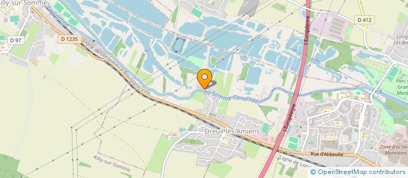 localisation de l'entreprise MONSIEUR JEREMY BIENDINE  DREUIL-LES-AMIENS