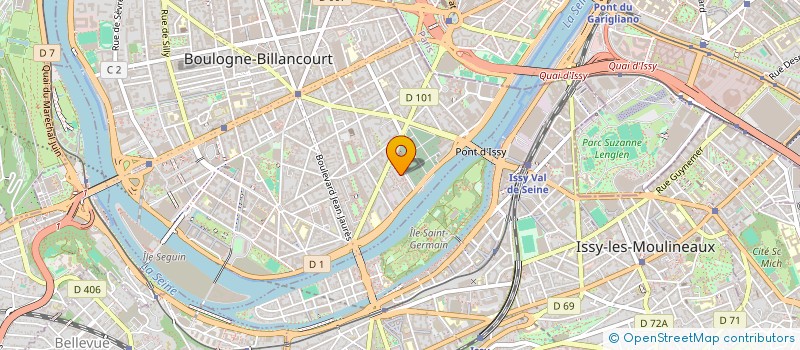 localisation de l'entreprise MONSIEUR JEREMY BIKIC à BOULOGNE-BILLANCOURT