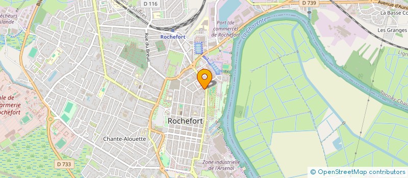 localisation de l'entreprise MONSIEUR JEREMY BLAY  ROCHEFORT