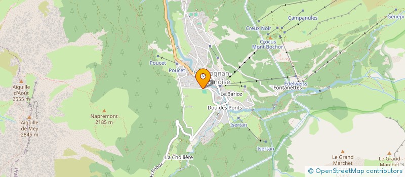localisation de l'entreprise MONSIEUR JEREMY BLOSSER à PRALOGNAN-LA-VANOISE