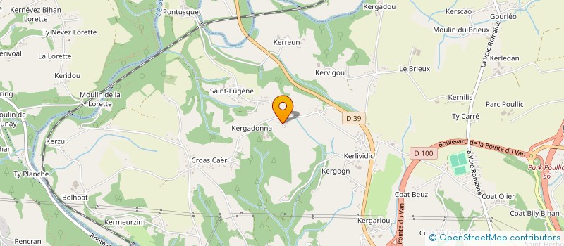 localisation de l'entreprise MONSIEUR JEREMY BODIGER à QUIMPER