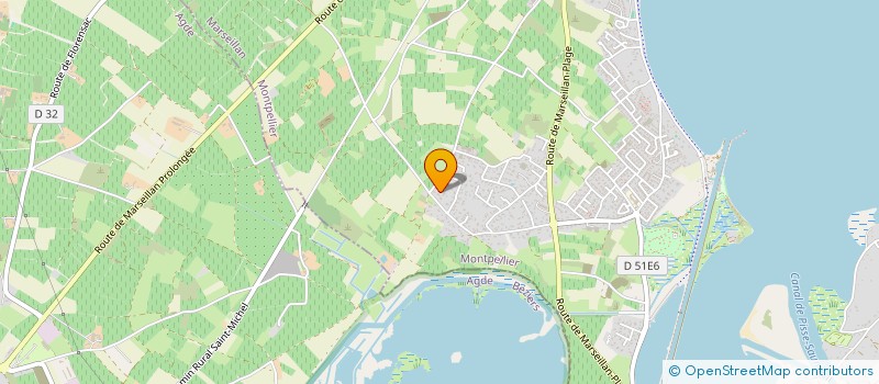 localisation de l'entreprise MONSIEUR JEREMY BOFILL à MARSEILLAN