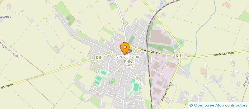 localisation de l'entreprise MONSIEUR JEREMY BOIDROU à NEUVILLE-AUX-BOIS